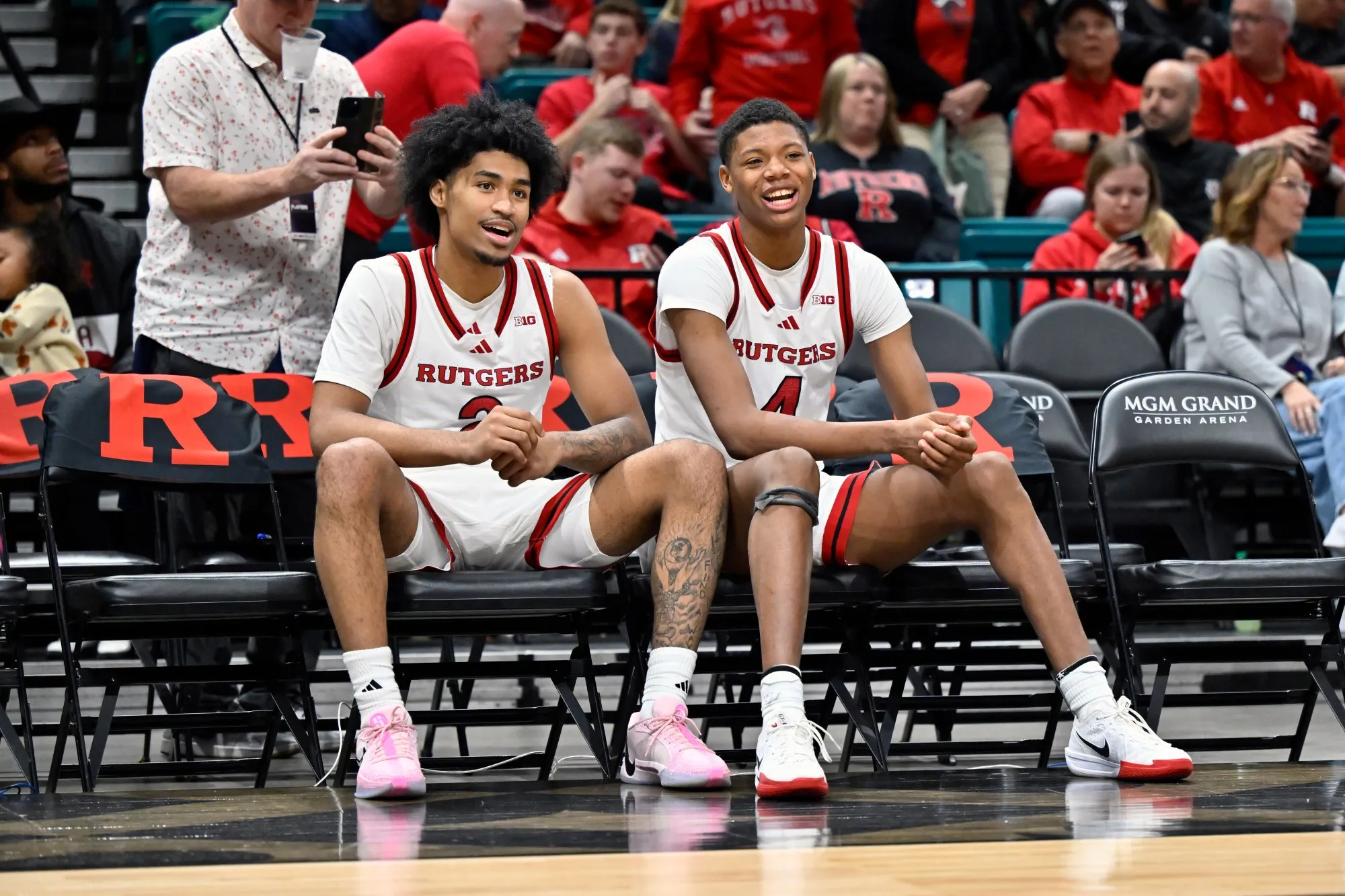 Dylan Harper and Ace Bailey appear in Rutgers recruiting graphics after committing